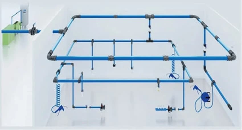 Compressed Air Pipe
