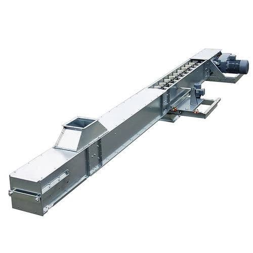 Stainless Steel Chain Conveyor, Capacity: 5-100TPD