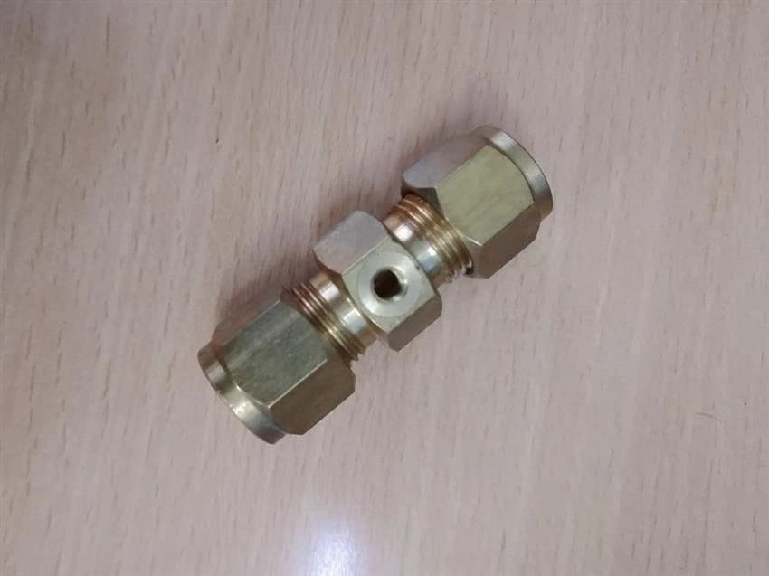 Wonderland Connector Single Hole Ferrule For High Pressure Misting System Brass, Taiwan