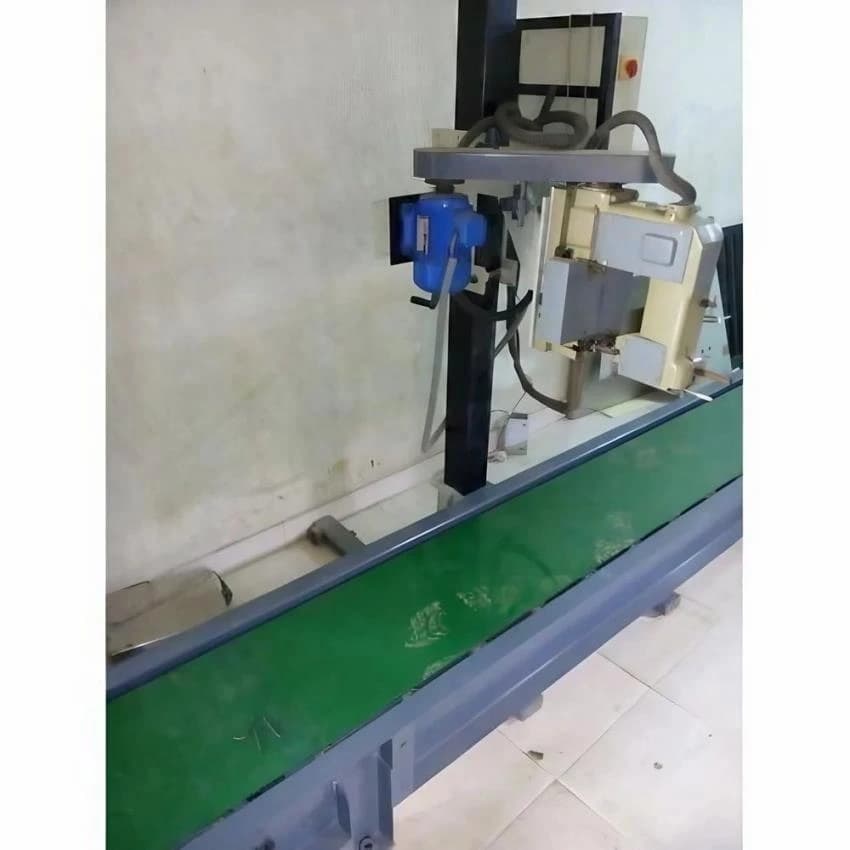 CS Slat Chain Conveyors with Bag Stitching Machine
