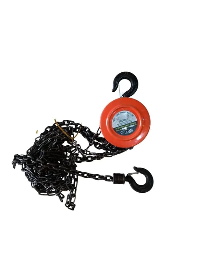 Chain Pulley Block, Capacity: 1 ton
