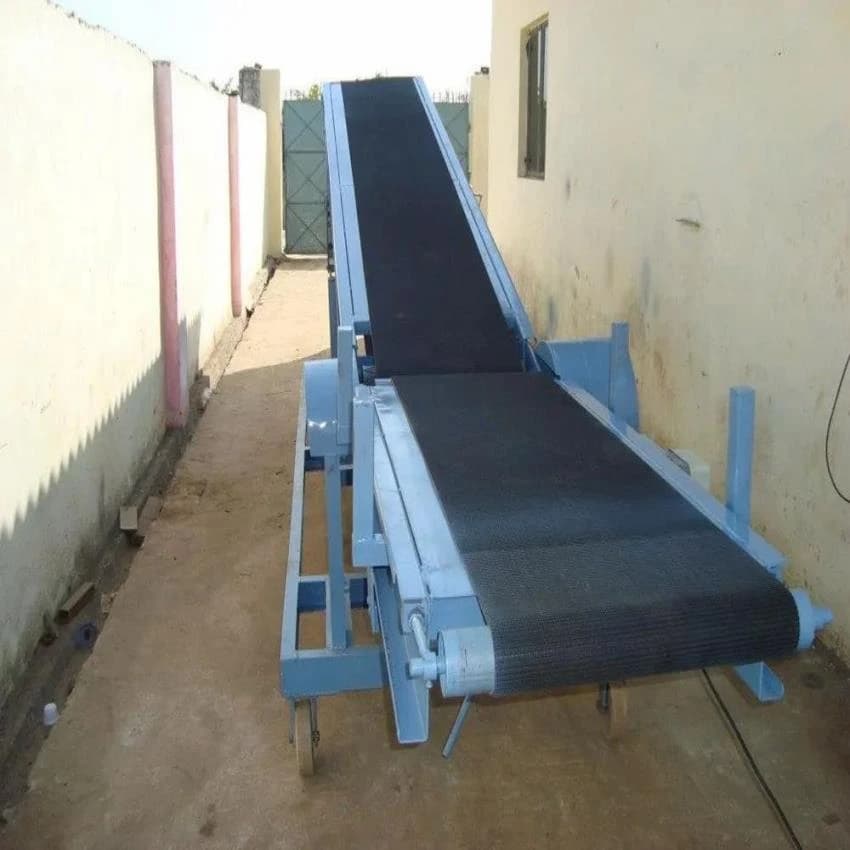 Aluminium Flexible Conveyors Bag Loading Conveyor, For Industrial, Capacity: 150 kg per ft
