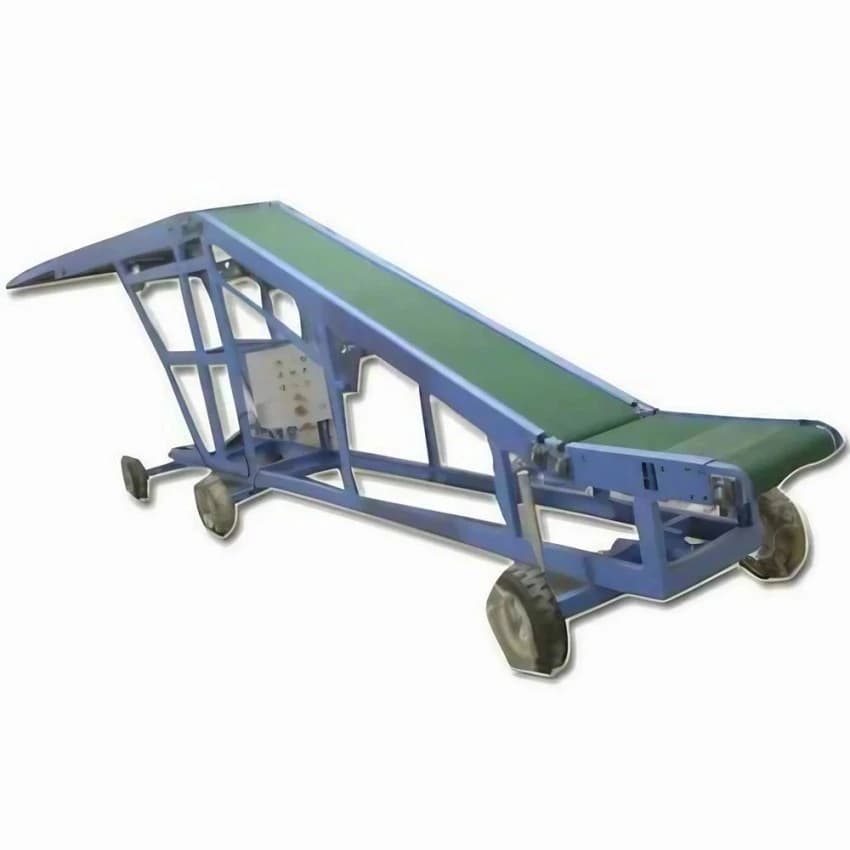 SS,MS Truck Loading Unloading Conveyor