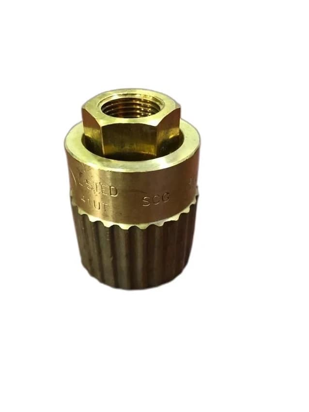 Scg Make Golden Brass Adopter Lot, For Industrial