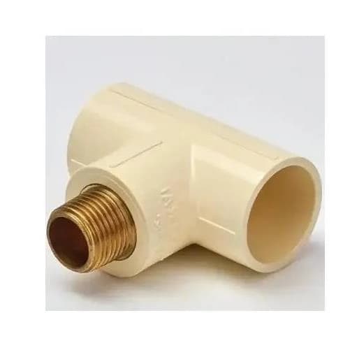 cpvc male brass tee