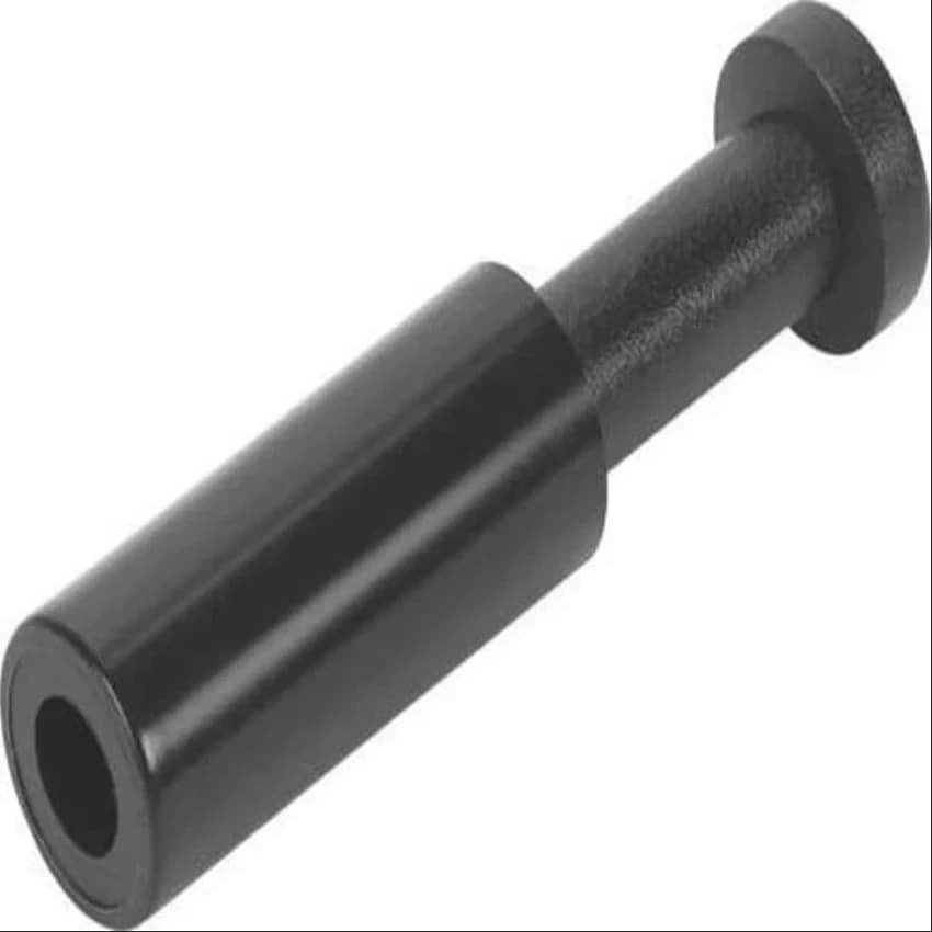 Black Coated 4-16 PU Blanking Plug, For Air, Coupler
