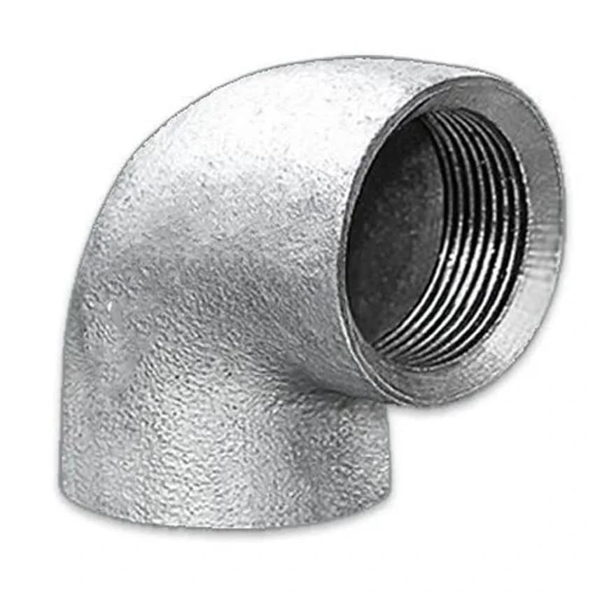 Galvanized Iron 90 degree Unik Gi Elbow, For Plumbing Pipe