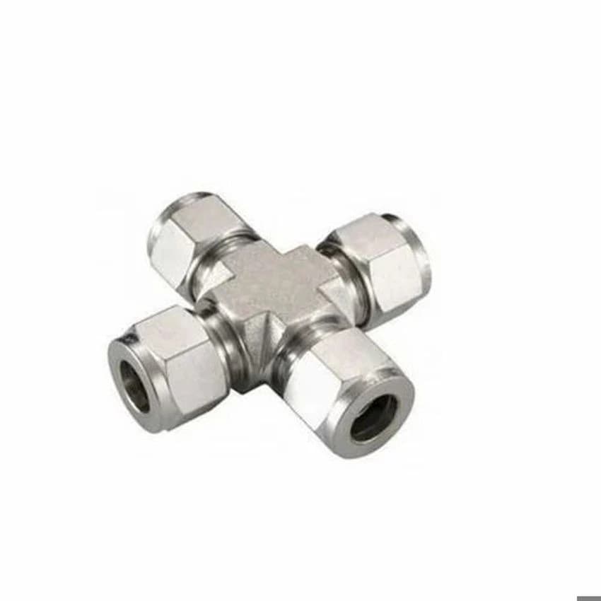 1 inch Reducing SS Cross Tee, For Plumbing Pipe