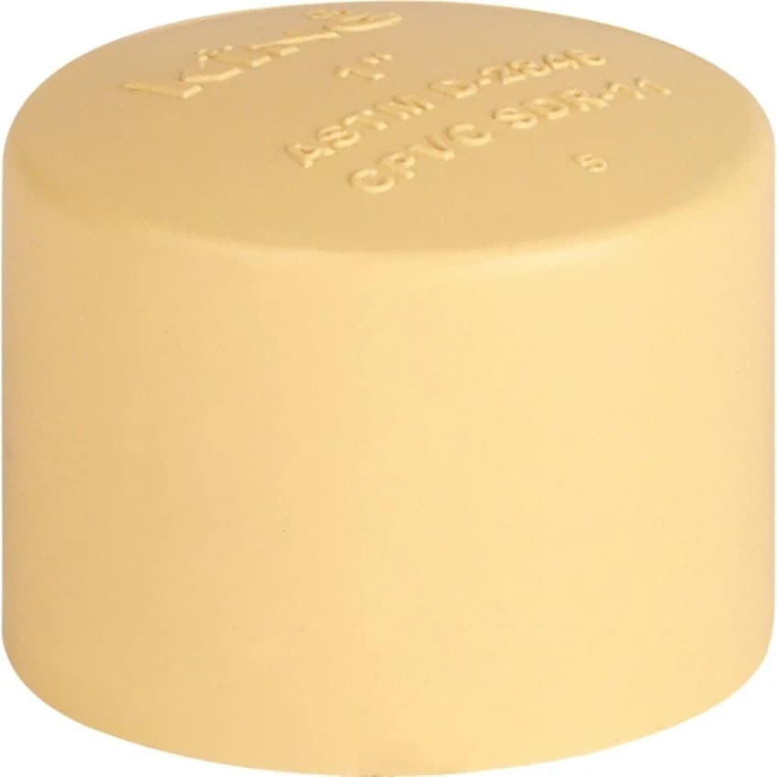 King 4 Inch CPVC End Cap