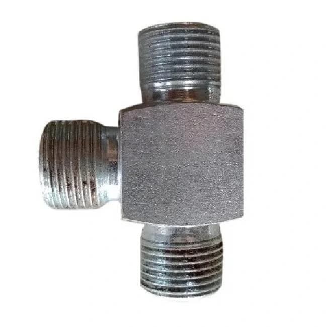 Brass Hydraulic Pipe Tee