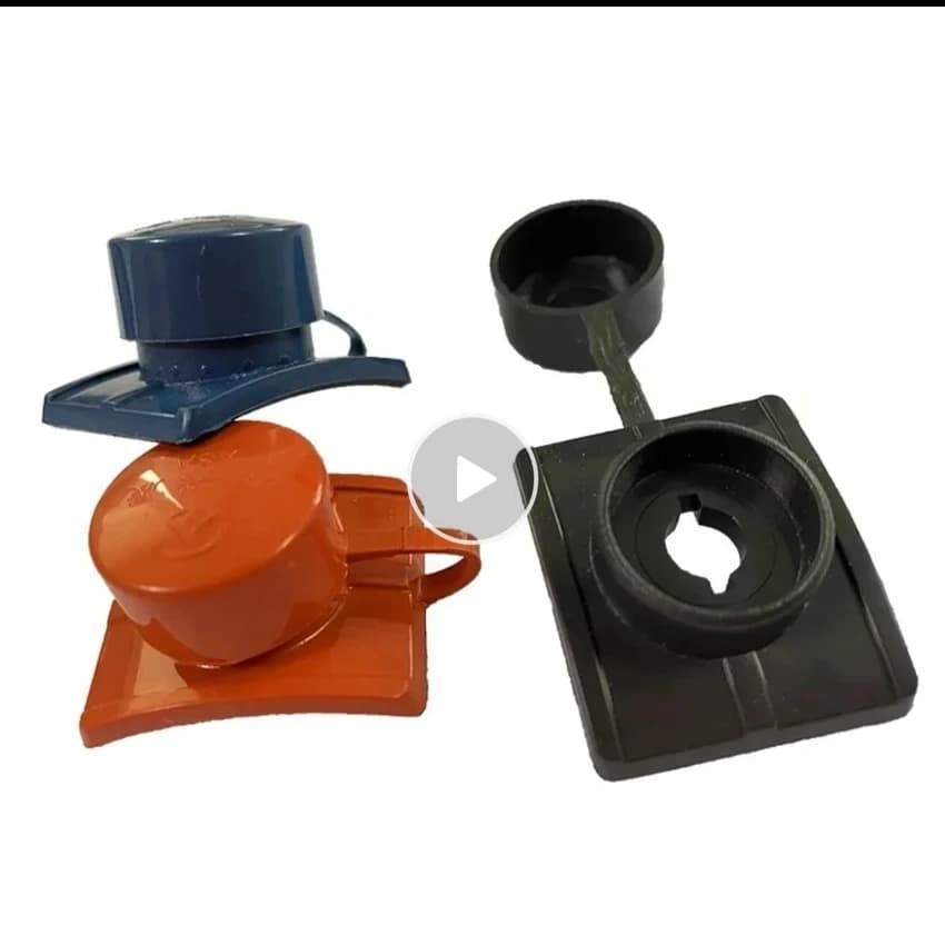 Upvc Red colour Threaded End Cap