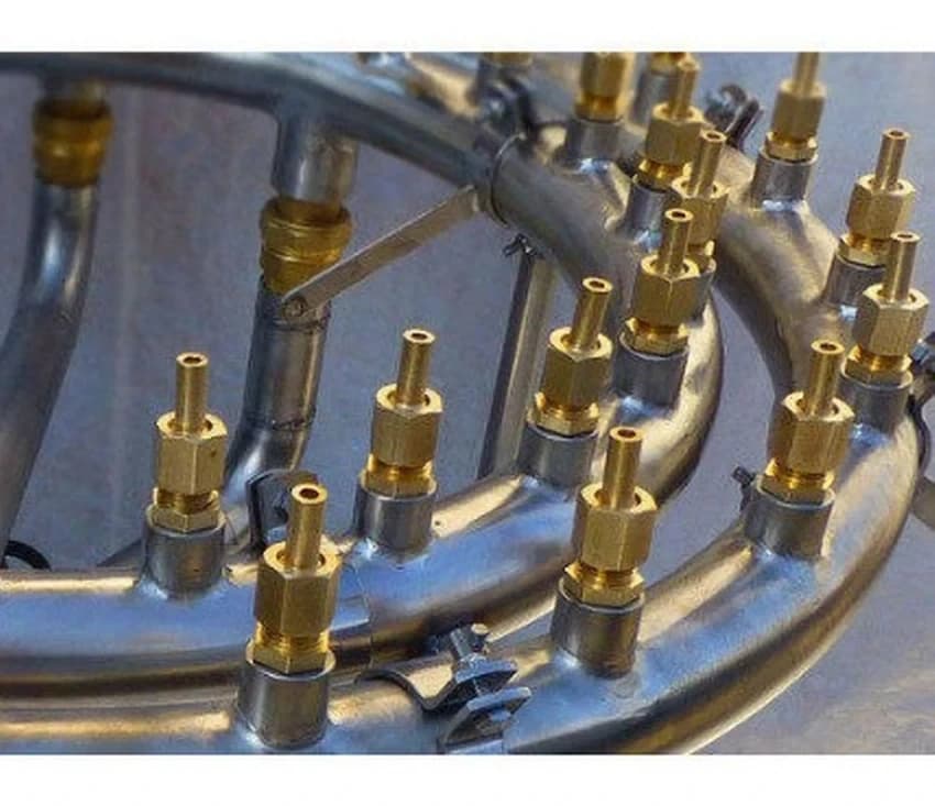 Golden Brass Fountain Nozzle, For Industrial