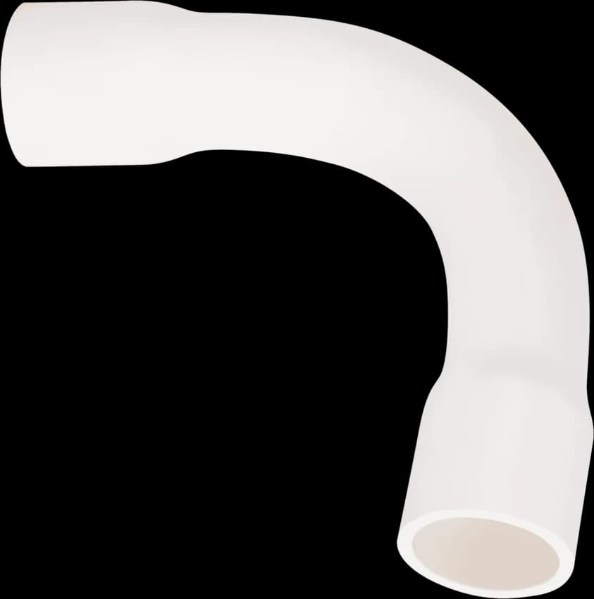 1/2 Inch UPVC Long Bend