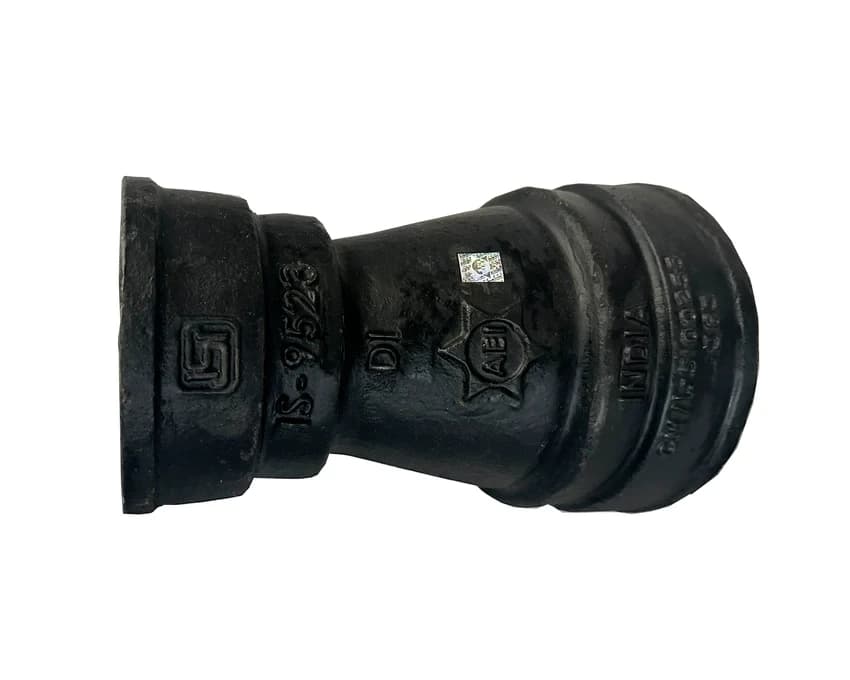 1.5 x 1 inch Ductile Iron Double Socket Concentric Reducer