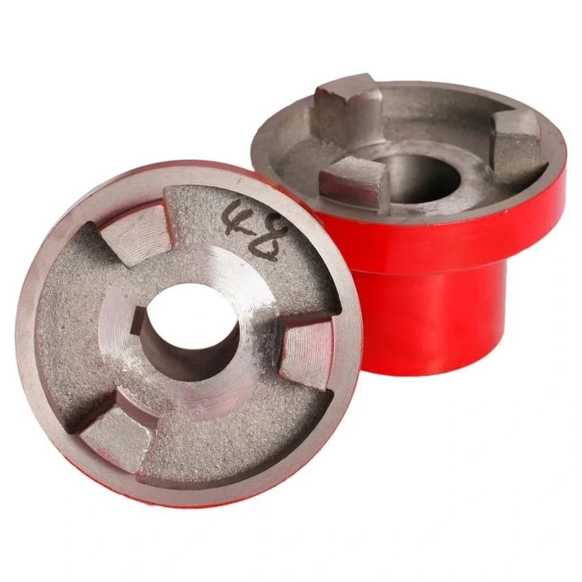 Cast Iron Jaw Coupling Spider, For Industrial, Size: 1 inch