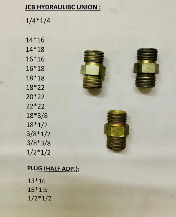 Female Stainless Steel Hydraulic Union Fittings, For Gas Pipe, Size/Diameter: 3 inches