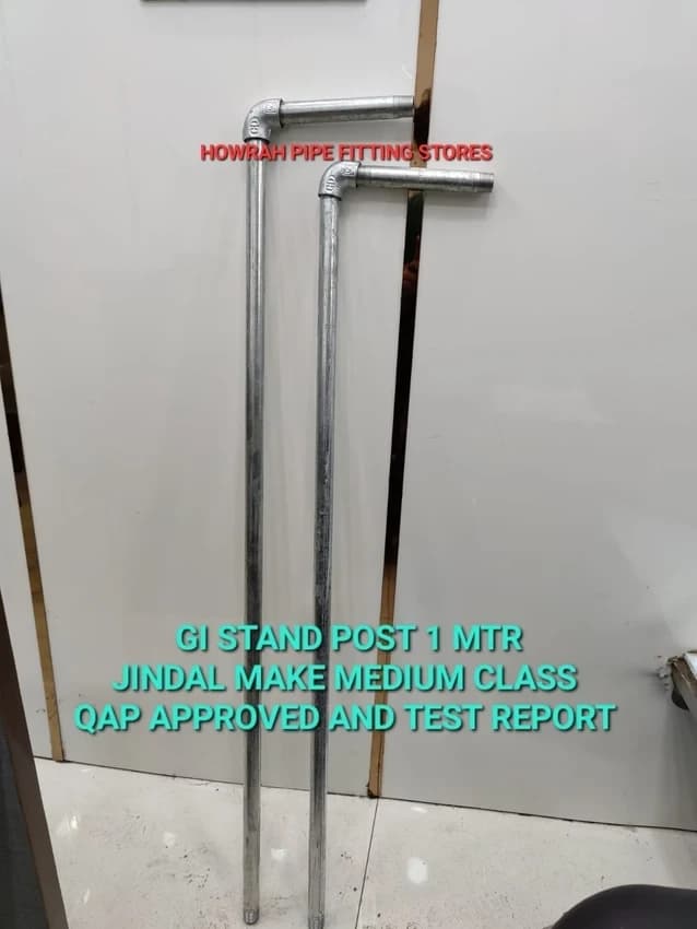 1/2 inch Threaded JINDAL GI STAND POST FOR JJM QAP APPROVED AND TESTED SWSM UP, For Plumbing Pipe
