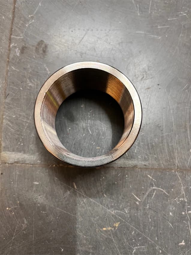 Threaded Full Stainless Steel Coupling, For Plumbing Pipe