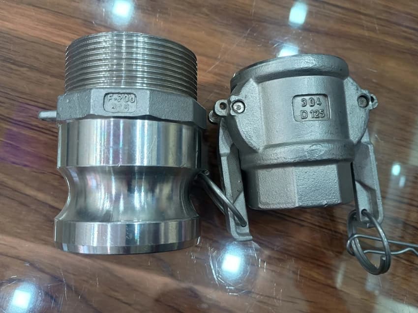 Stainless Steel Camlock Coupling, For Hydraulic Pipe, 1/2"" to 4""