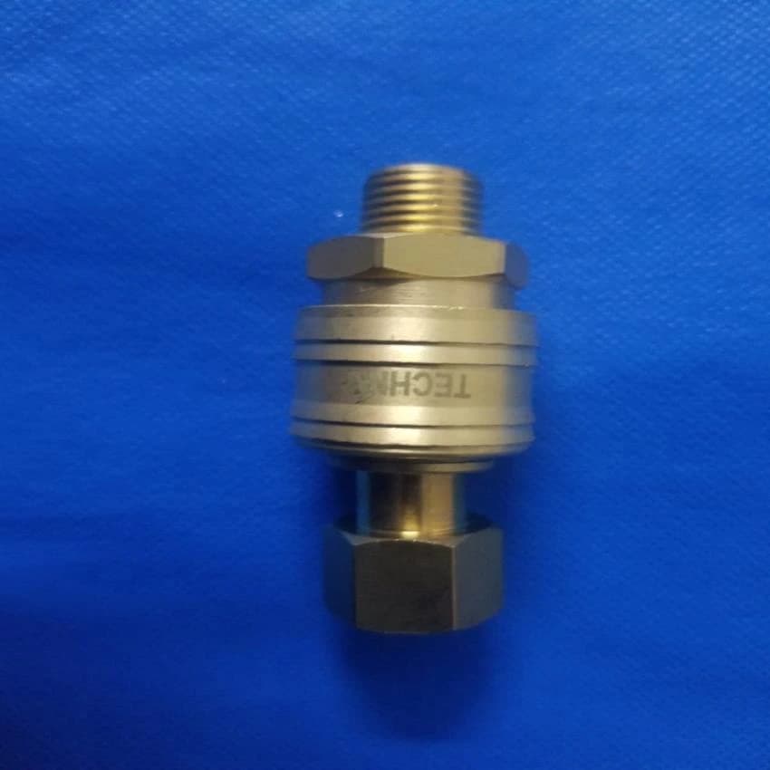 Brass Quick Release Coupling (QRC), For Pneumatic Connections, Size: 1/4 inch