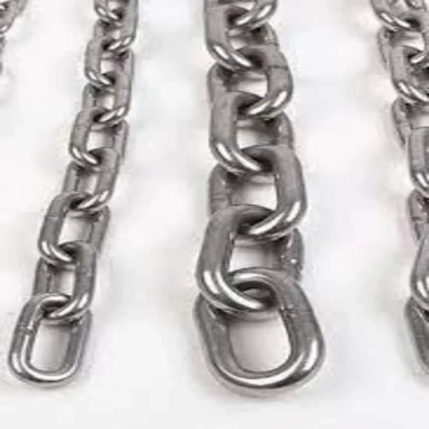 Gray SS Link Chain