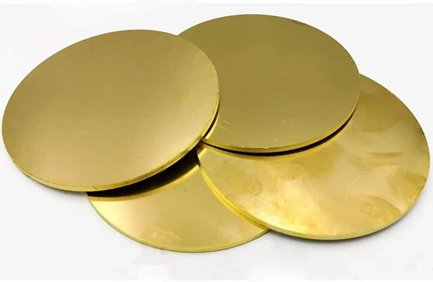 Brass Sheet Circle, Thickness: 10 mm