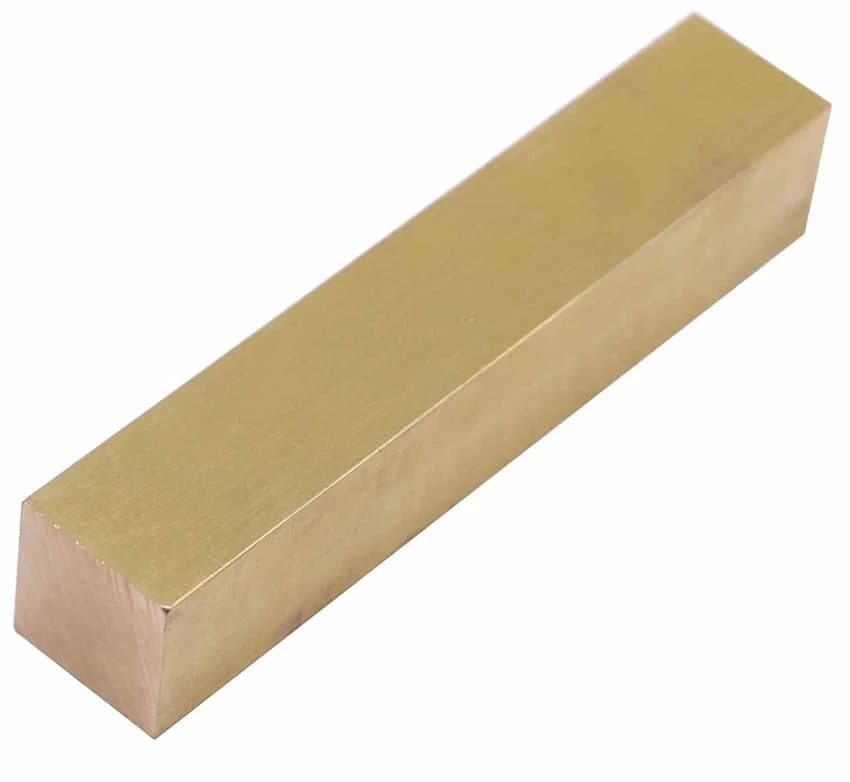 Brass Square Rod - 1/2 Inch x 3 Meter