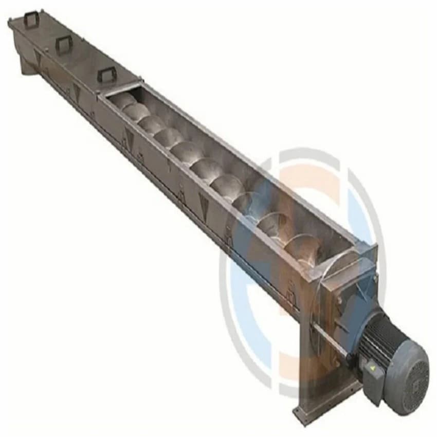 Stainless Steel And Mild Steel Screw Conveyor, Capacity: 200 Kg Per Feet, 240 V