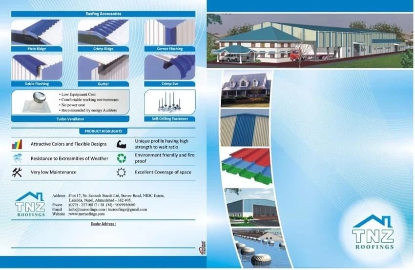 Color Coated Metal Corrugated Roofing Sheet