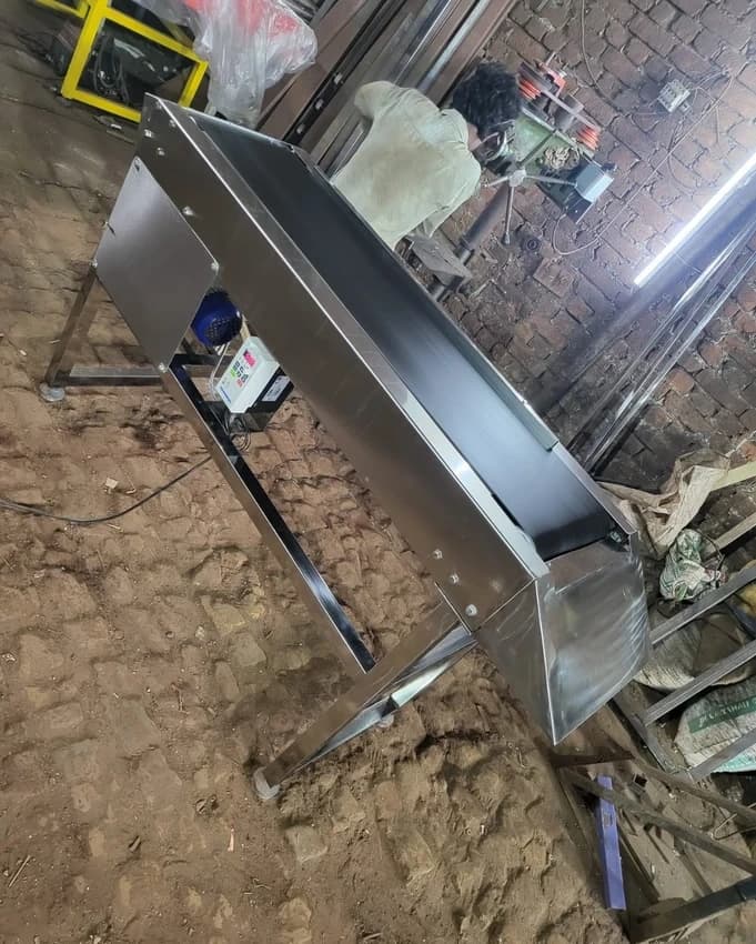 Batch Coding Conveyor Belt (400mm Width, 4ft Length) - TIJ Compatible
