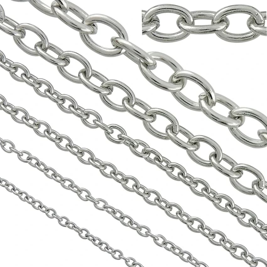 Stainless Steel Chains, For Construction, Size: Standard