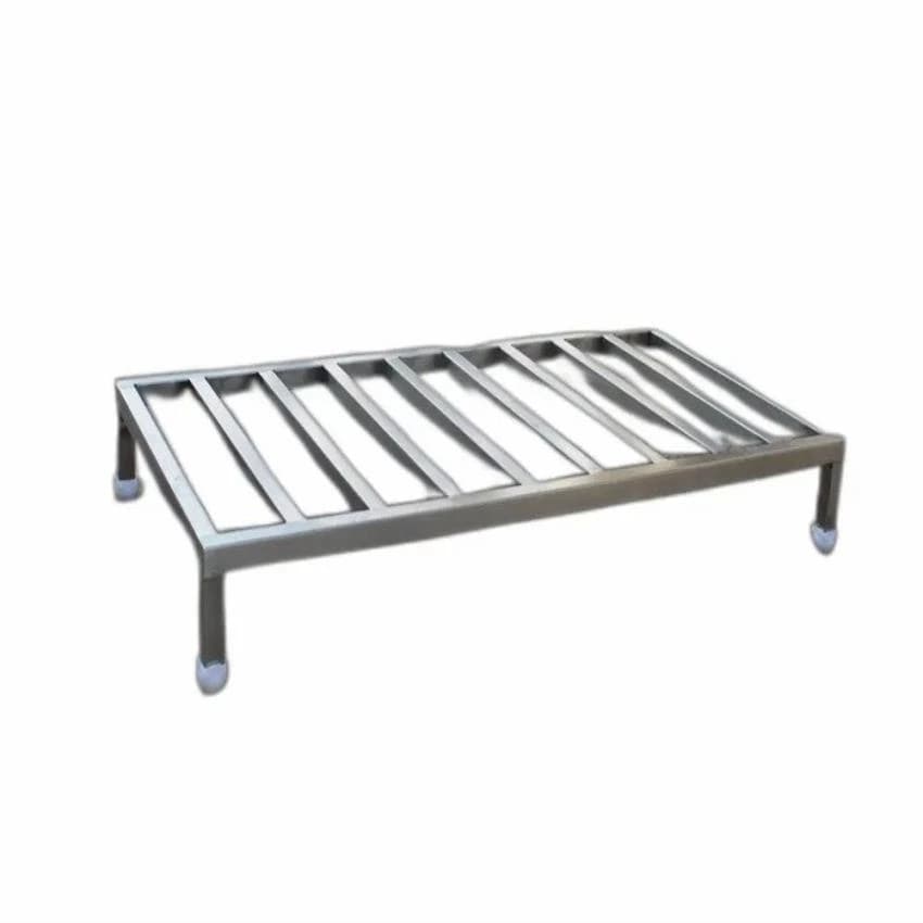Silver Stainless Steel Pallet, Capacity: 10 Kg