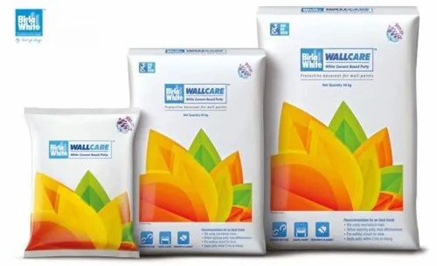 Birla White Wallcare White Cement Board Putty, 40 Kg
