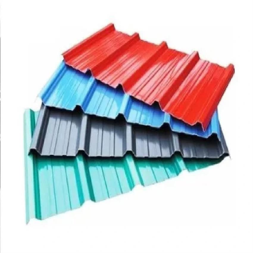 Asian PPGI Colour Coated Roofing Sheet, Thickness: 4 mm