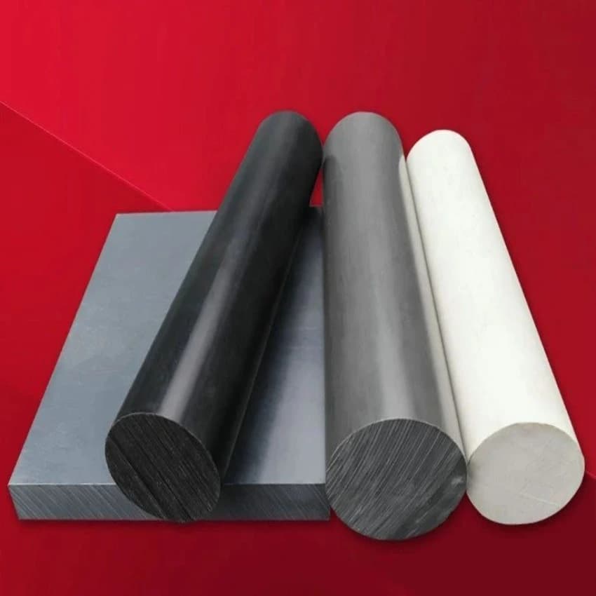Black Pvc / Cpvc Solid Rod