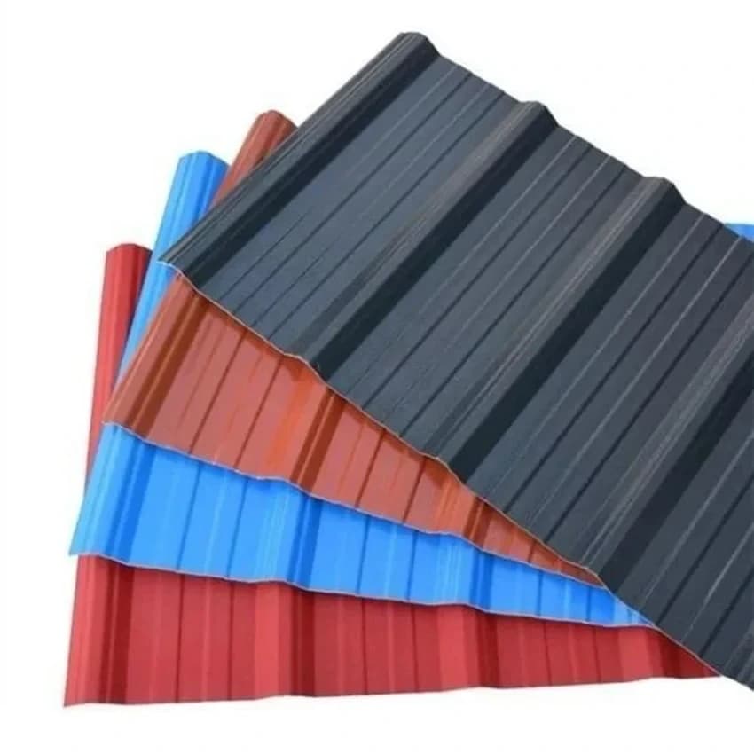 Red Asa Upvc Roofing Sheet