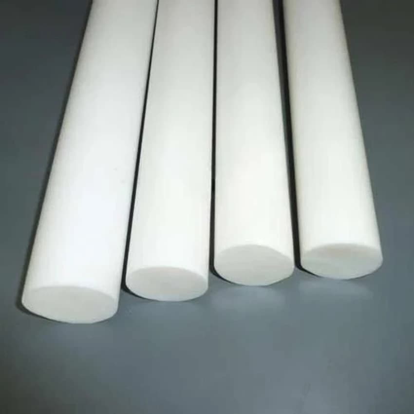 White Teflon Rod