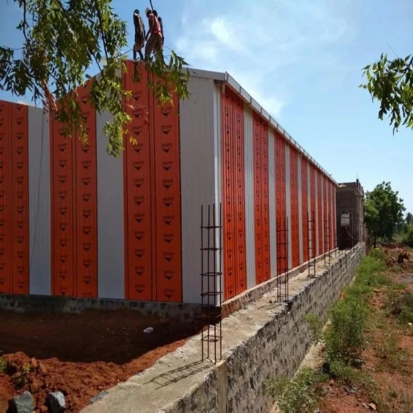 Jsw and Bhussan Prefab Auditorium Roofing Shed