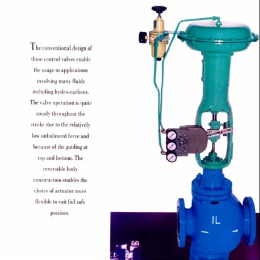 SS 16 Bar Double Ported Pneumatic Control Valve, Packaging Type: Box, Size: 100 Mm