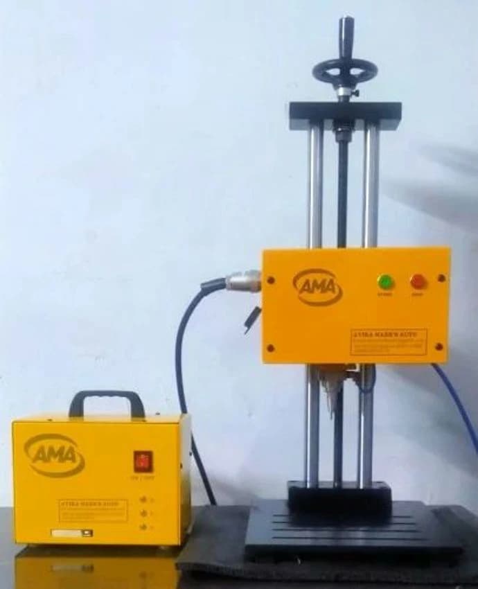 Mild Steel Computer Operated Dot Pin Marking Machine