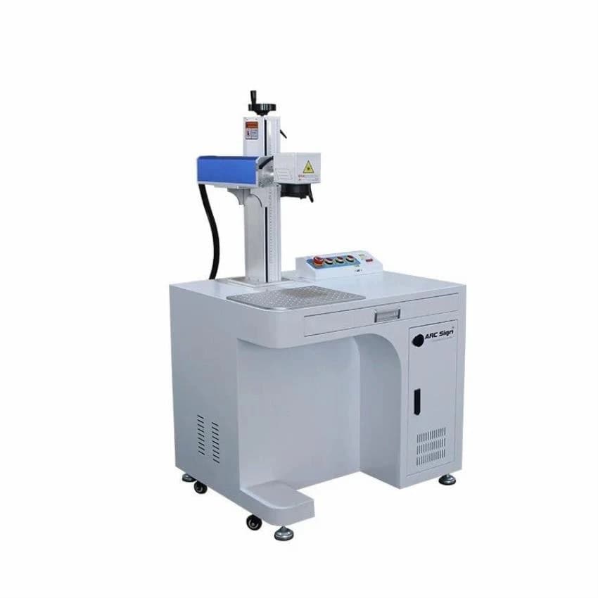30 Watt Fiber Laser Marking Machine For Laser Printing and Laser Marking