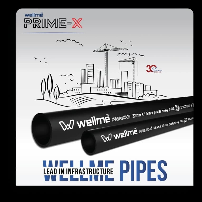 Wellme Pipe Pvc Conduit Pipes Supplier in Delhi, Size: 16 mm
