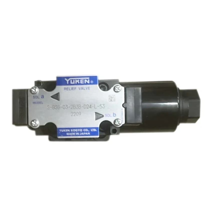 Cast Iron Yuken S-BSG-03-2B3B-D24-L-53 Relief Valve
