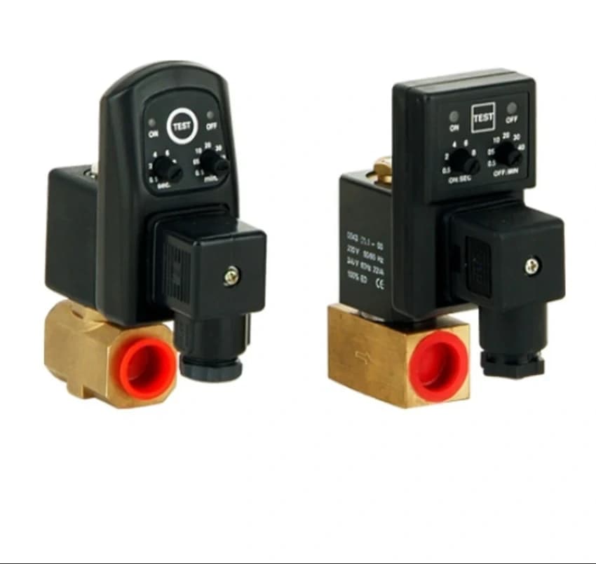 Brass/Bronze Trident Auto Drain Valve with timer