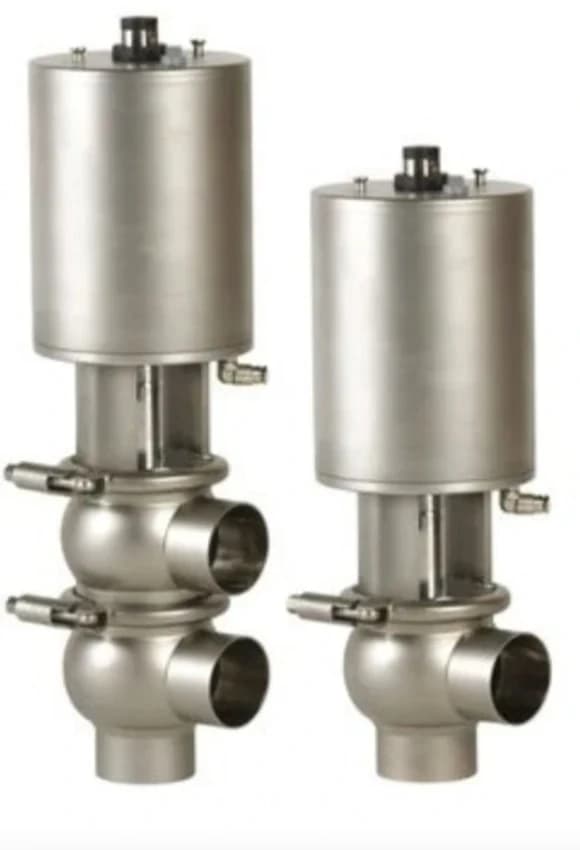 Stainless Steel Medium Pressure Pneumatic Type Diverter Valve, For Industrial, Valve Size: 25mm