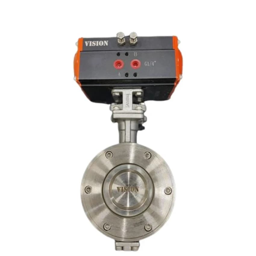 6 Inch Vision Pneumatic Operated Valve
