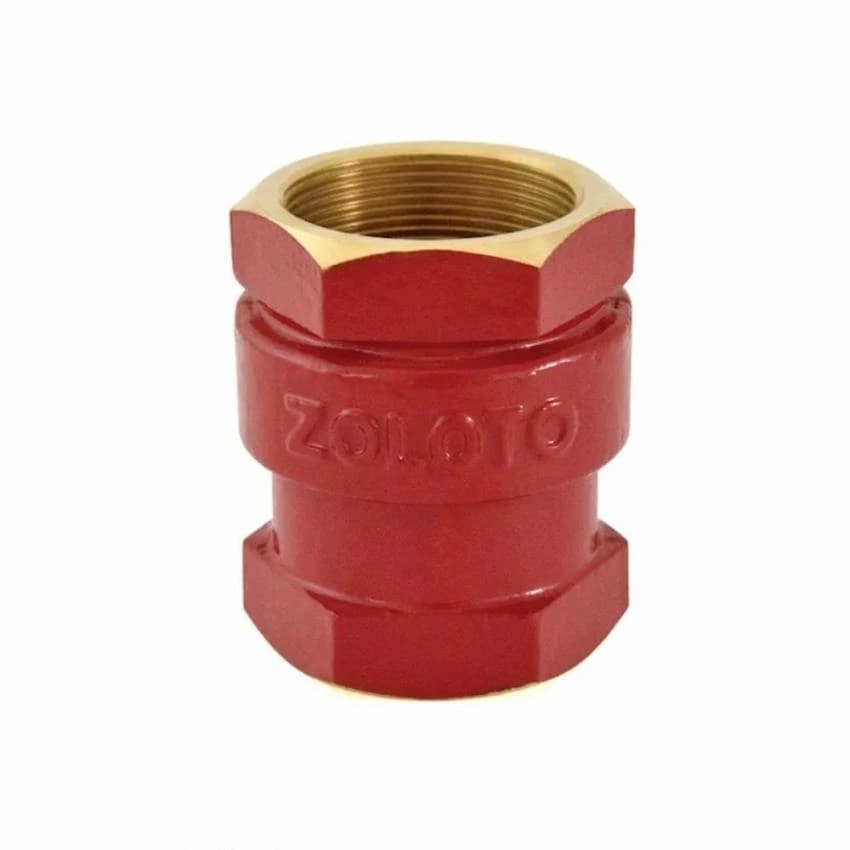 Zoloto Bronze Vertical Check Valve (Screwed) Art No 1009., For Water, Valve Size: up to 0.25 inch