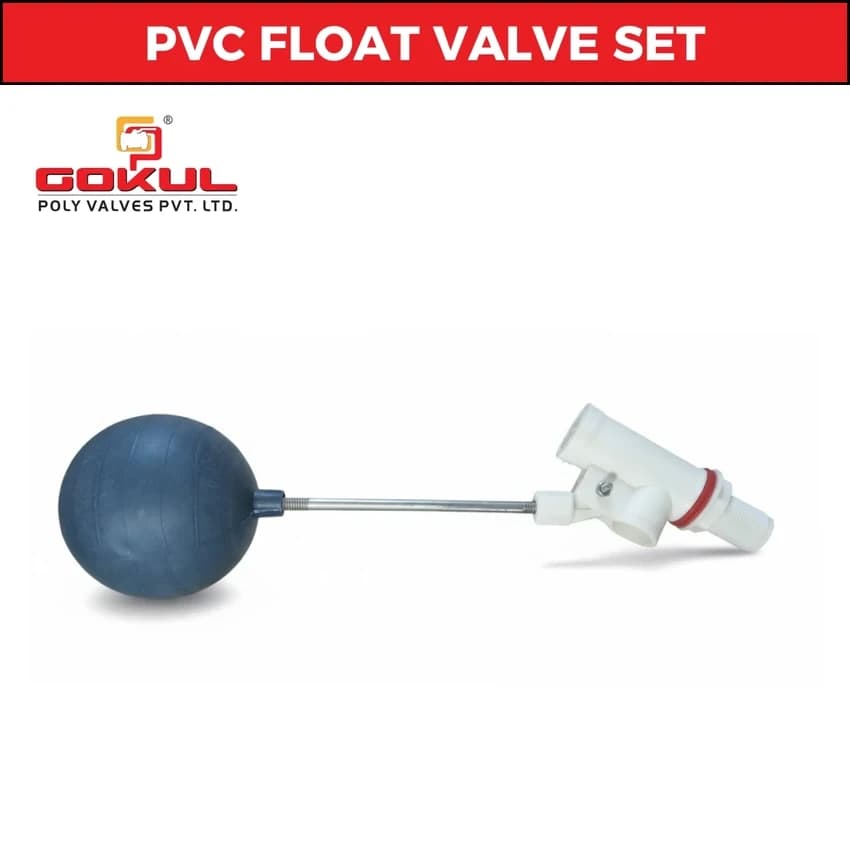 PVC Water Tank Ball Cock (15mm Threaded Plastic)