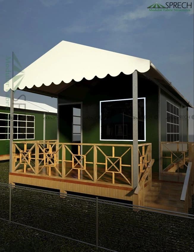 Modular Mild Steel Portable House