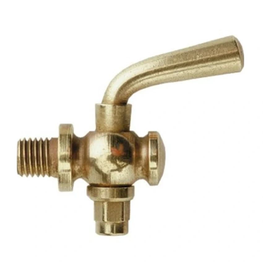 Brass Pet Cock, Valve Size: 1/4 inch